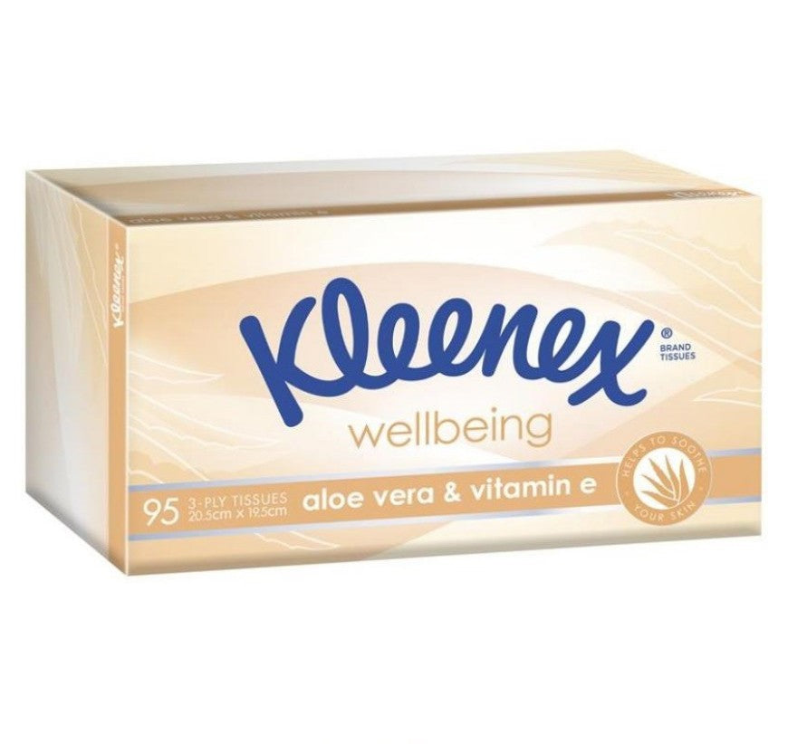 Kleenex 3PLY AloeVera 95s 0291 Facial Tissue