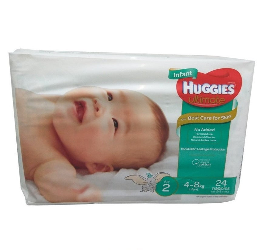 Huggies Infant24s 21016/ 22216 Ultimate Nappies GSTex