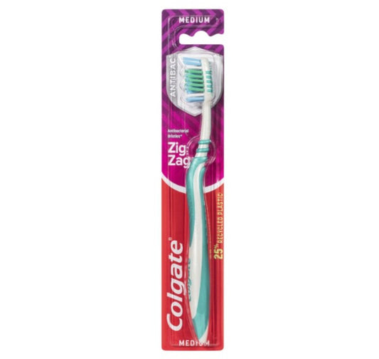 Colgate Tbrush Zigzag Medium Adult Single 61012428 1050529