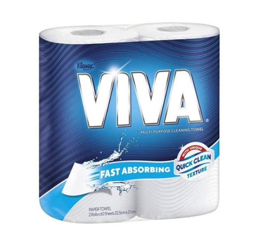 Kleenex Viva WHITE 2PK 0666 paper towel