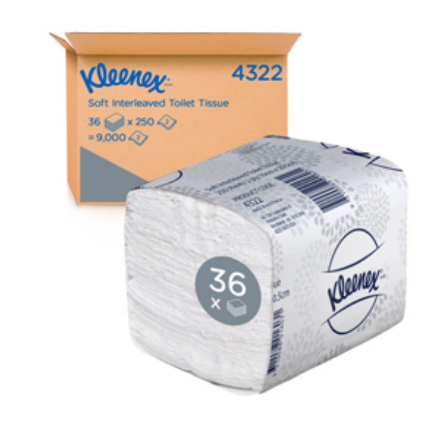 Kleenex 2PLY Toilet Tissue250s 4322