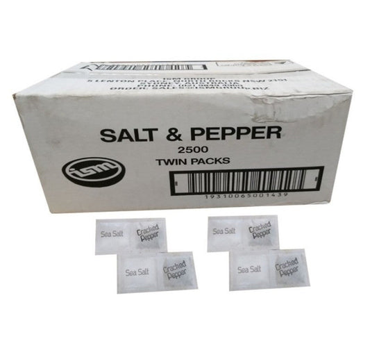 ISM Salt&Pepper TwinPck2500pcs
