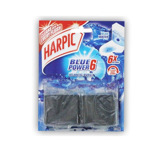 Harpic Foaming Blue Twin 114g Power 6 Freshener 008481