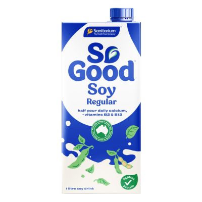 So Good Regular Soy Milk 1Ltr