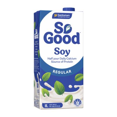 So Good Regular Soy Milk 1Ltr