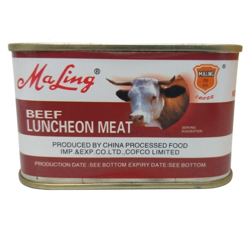 Ma Ling beef luncheon 198g meat GSTex