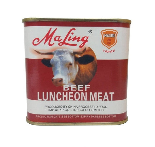 Ma Ling beef luncheon 340g meat GSTex
