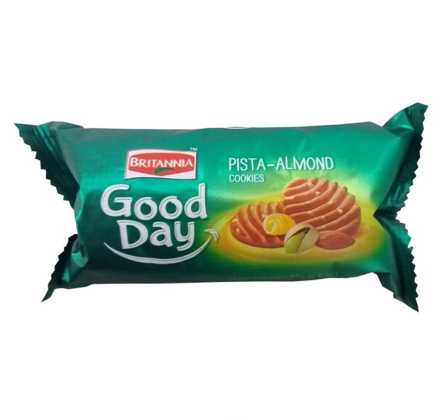 Britannia Good Day Pista-Almond Cookies 75g