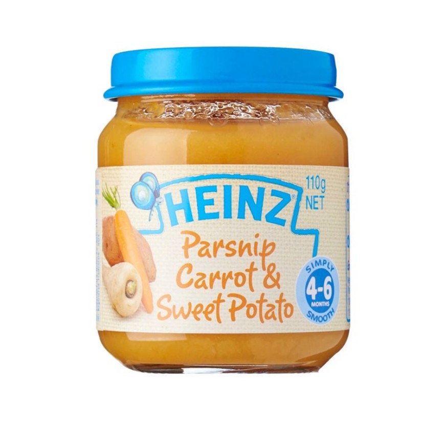 Heinz Parsnip Carrot Sweet110g Potato Baby Food