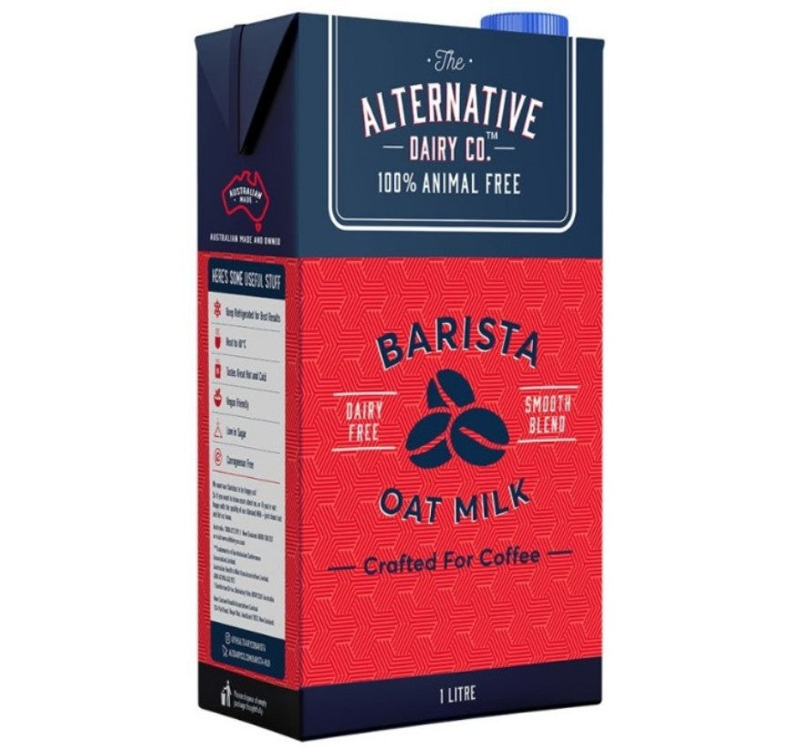 Alternative Dairy Co. Barista Oat Milk UHT 1Ltr