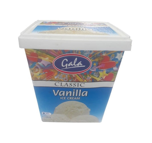 Gala Ice Cream Vanilla 1L Classic