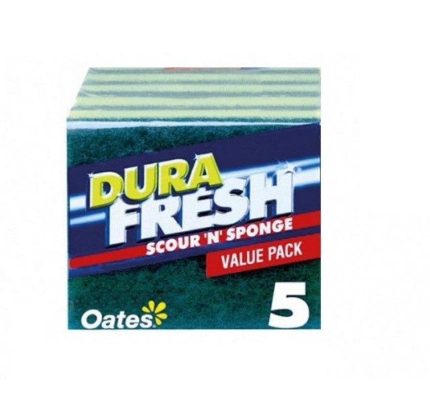 Oates scour & sponge 12x5pk SC-055