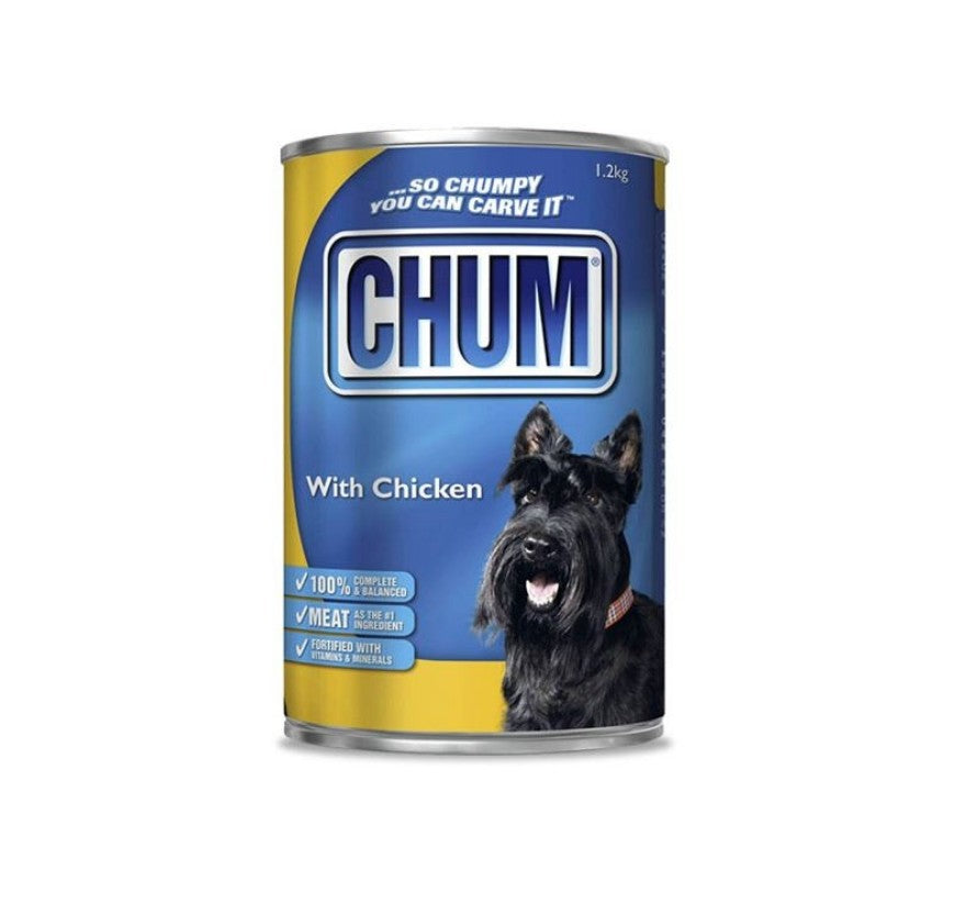 Chum Chicken Dog Food 1.2kg