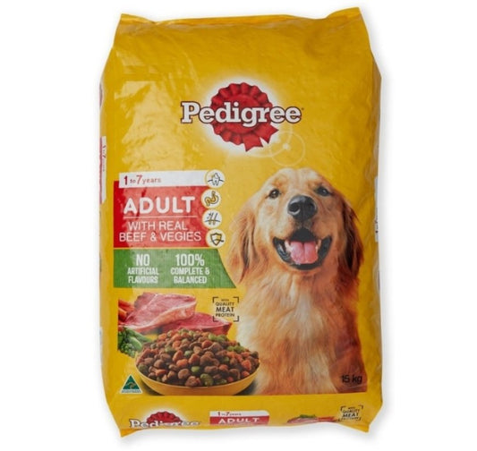 Pal Adult real beef & veg 15kg Dog Food