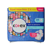 Kotex Maxi Wing 24cm16s54021AC Fem PadSoft & Smooth GSTex 16'sx2x12 54021AA / 54021Y