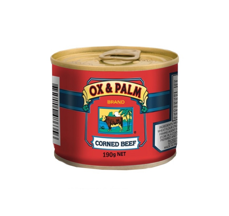 Ox & Palm (RED) 190g corned beef GSTex