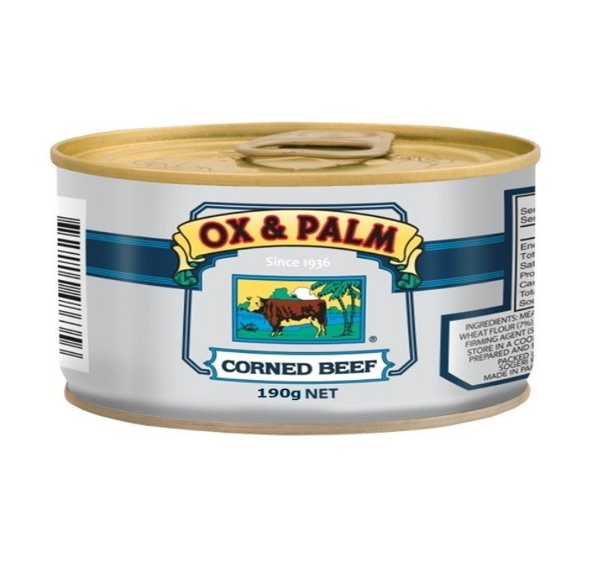 Ox & Palm (SILVER) corned 190g beef GSTex