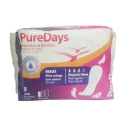 Puredays Fem Pad NoWings 8's GSTex