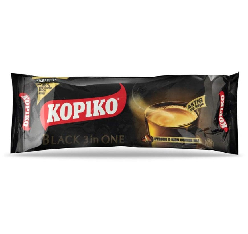 Kopiko Black 3in1(BAG)8x30x25g Coffee GSTex