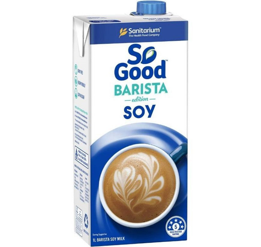 So Good Barista Soy UHT 1Ltr