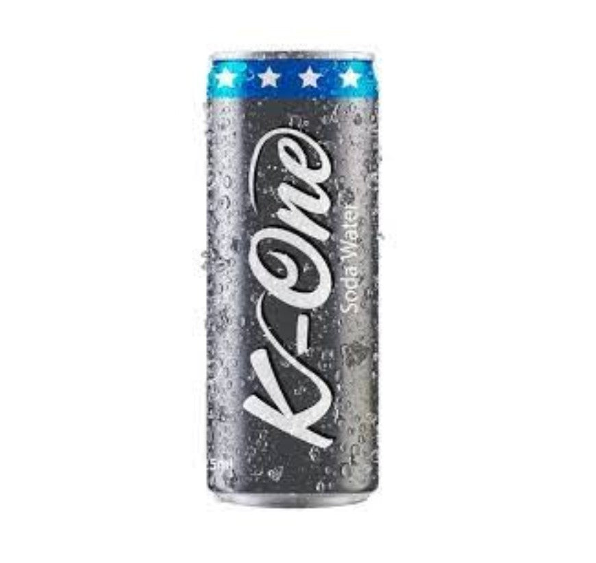 K-One Soda Water 24x325ml