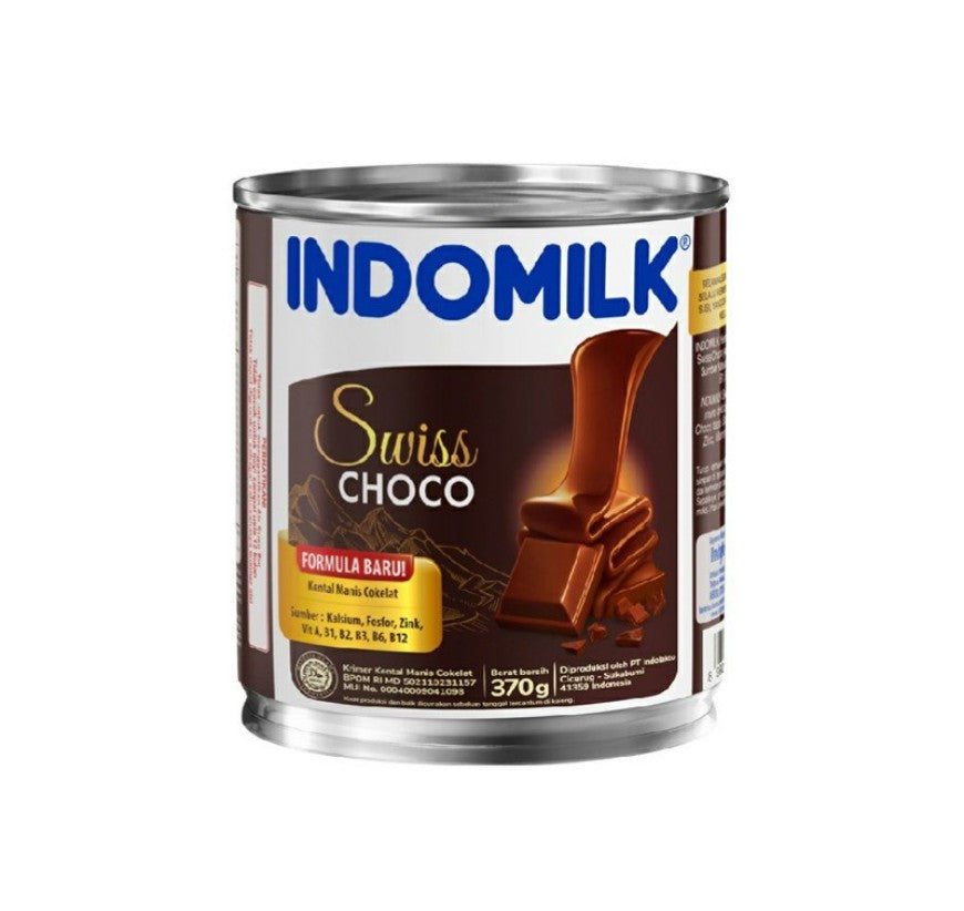 Indomilk Swiss Choco Condensed Cream 370g