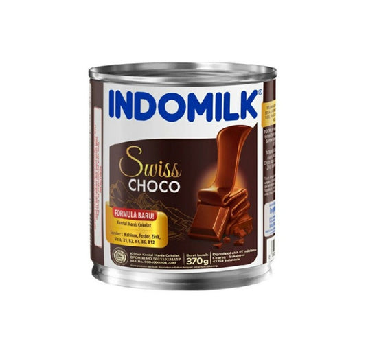 Indomilk Swiss Choco 370g Choco Sweetened Cond Creamer