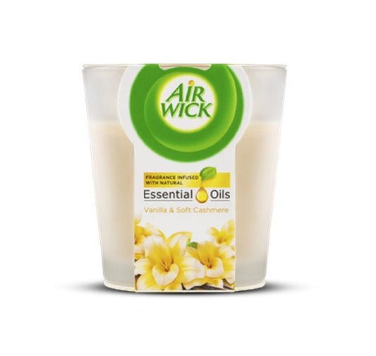 Air Wick Candle Vanilla 105g Essential Oil 3079402