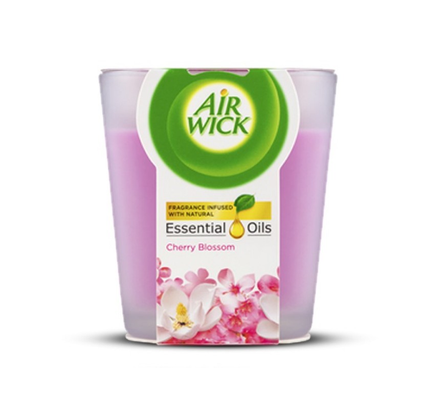 Air Wick Essential Oil Candle Cherry Blossom