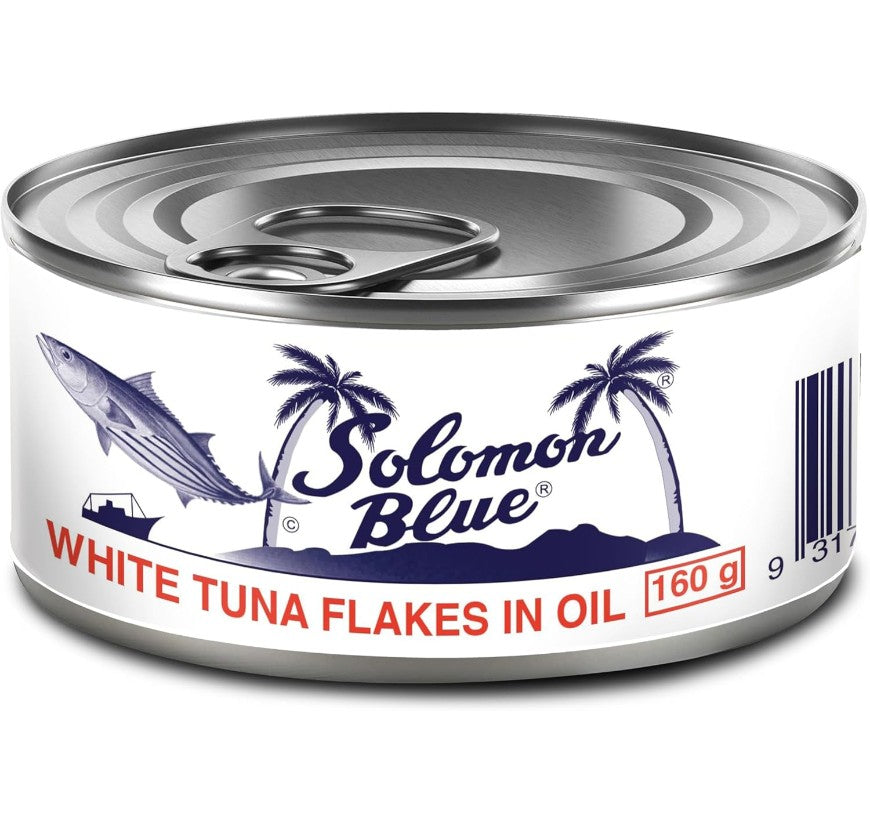 Solomon Blue White Flakes 160g Tuna oil EZO GSTex