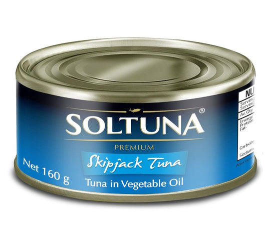 Soltuna Premium Skipjack 160g Tuna in oil EZO C0S4 GSTex
