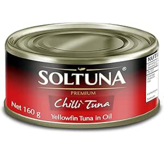 Soltuna Chilli Tuna oil 160g EZO C6Y4 GSTex