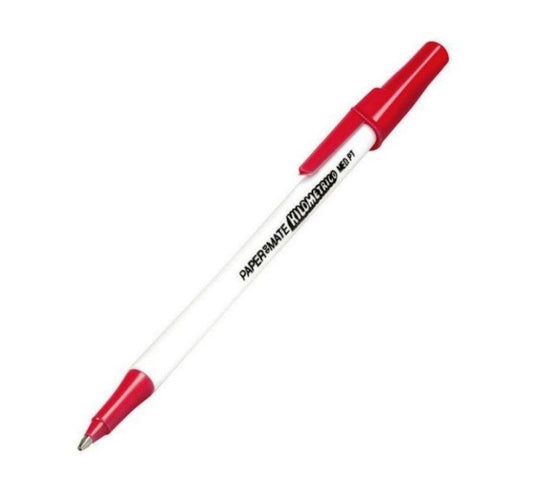 Kilometrico pen Red 50pcs (pkt)
