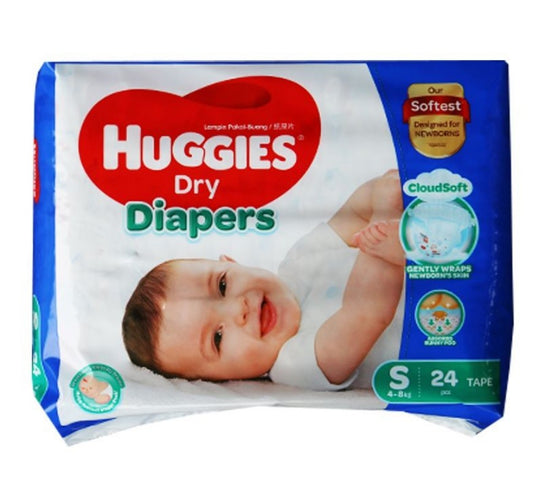 Huggies Economy S 24's 42066 Diaper Dry GSTex