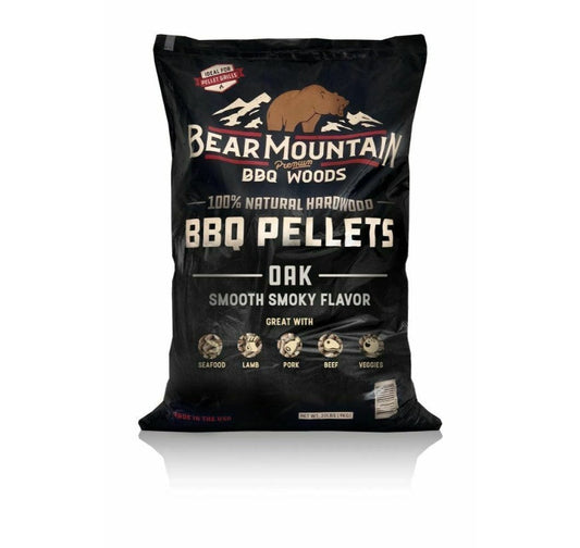 Bear Mountain OAK 9KG BBQ Pellets