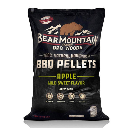 Bear Mountain APPLE 9KG BBQ Pellets