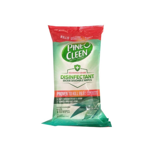 Pine O Cleen Eucalyp Bio 110s Disinfectant Wipes 3245797